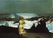 Winslow Homer A Summer Night Germany oil painting artist